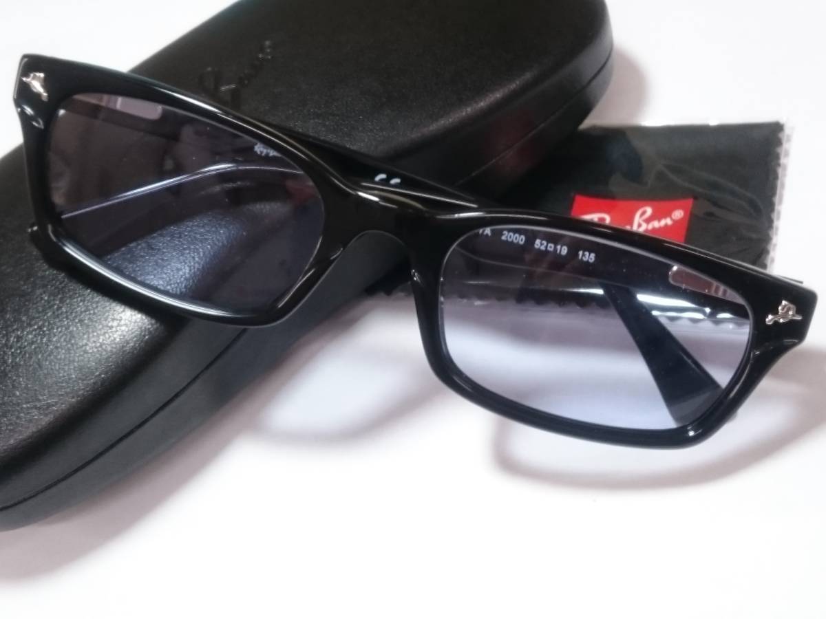  новый товар RayBan RX5017A-2000 ① очки b LOOPER тянуть 25% KJ.. san UV есть солнцезащитные очки стандартный товар специальный чехол есть 