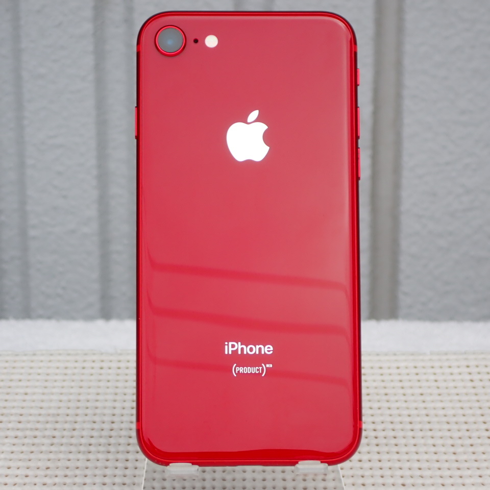 iPhone 8 64GB プロダクトレッド SIMフリー MRRY2J/A - 携帯電話
