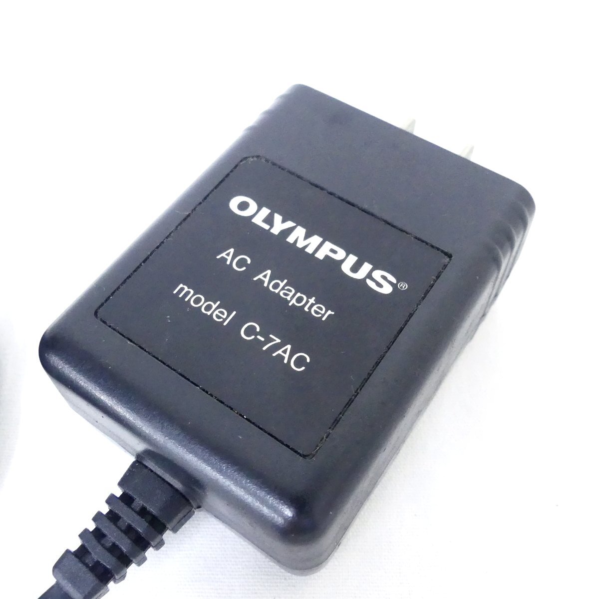 【1円】オリンパス OLYMPUS 純正 ACアダプター C-7AC、S-8440、充電器 BU-100 3点セット 現状品 USED /2404C_画像2