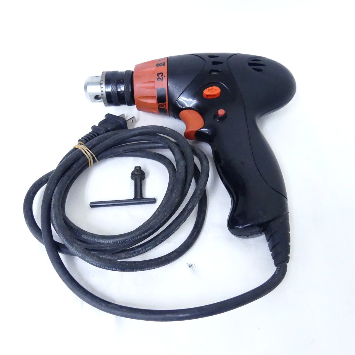 BLACK&DECKER ブラック＆デッカー 10mm 80Wドリルドライバー BMR100 電動工具 動作品 USED /2404Cの画像1