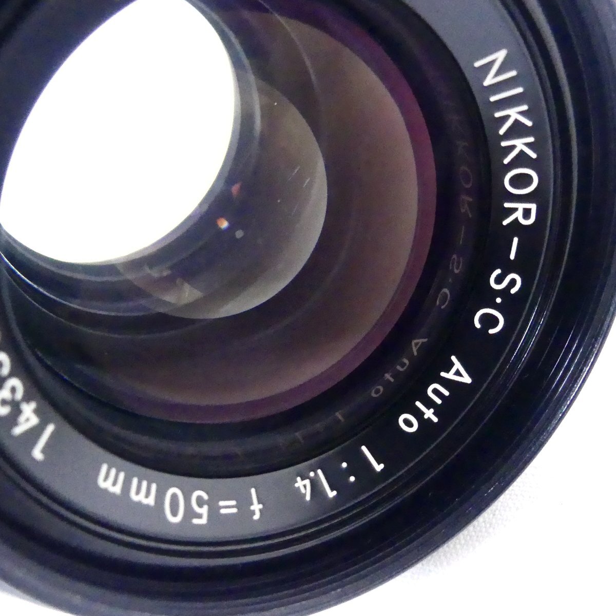 Nikon ニコン NIKKOR-S・C Auto 50mm F1.4 カメラレンズ 交換レンズ USED /2404Cの画像4