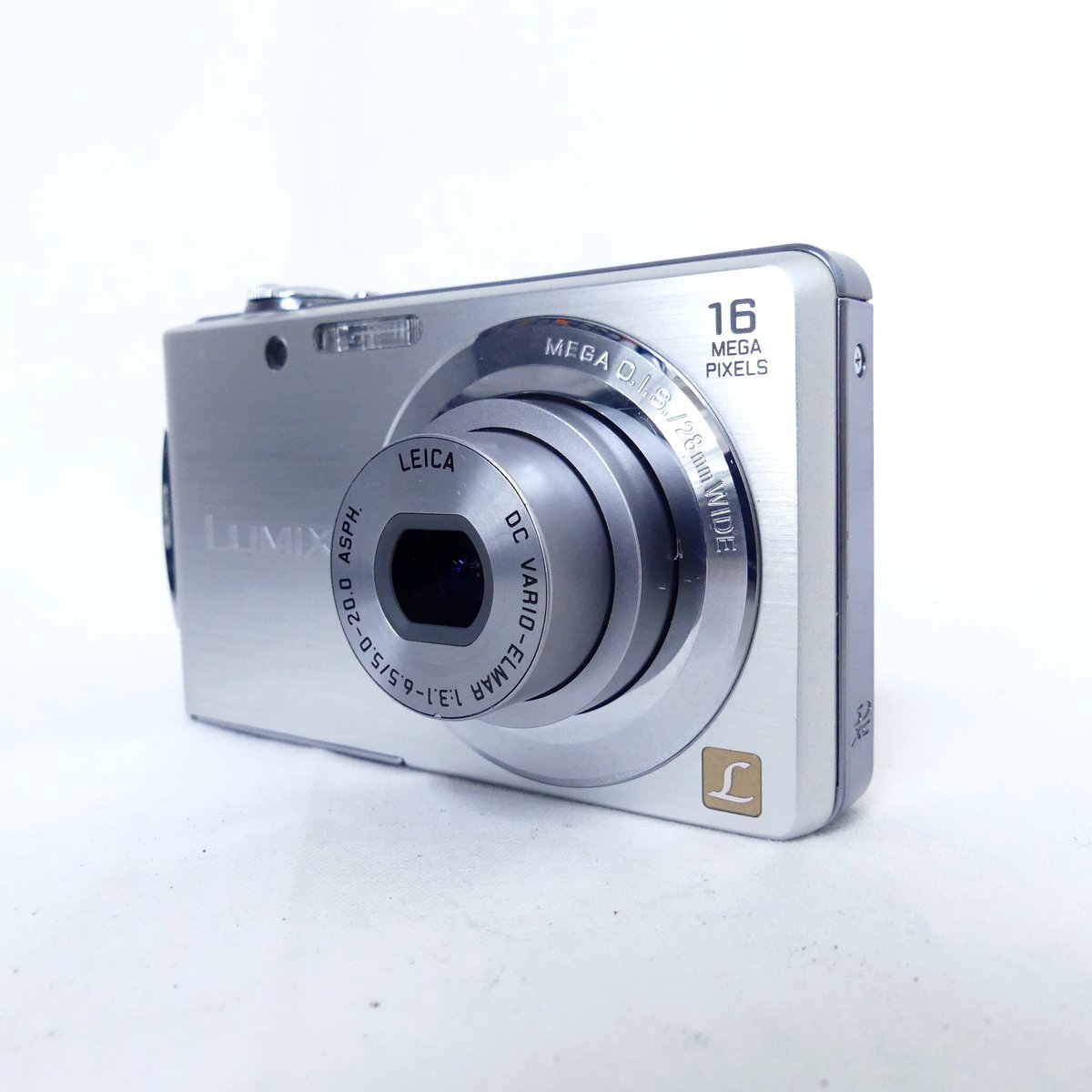 Panasonic パナソニック LUMIX ルミックス DMC-FH5 シルバー デジタルカメラ コンデジ 簡易動作OK USED /2404Cの画像3