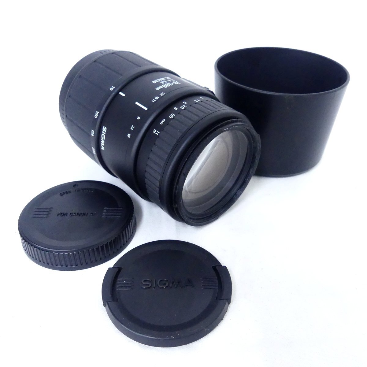 SIGMA シグマ 70-300mm F4-5.6 DL MACRO カメラレンズ 交換レンズ キャノン用 USED /2404Cの画像1