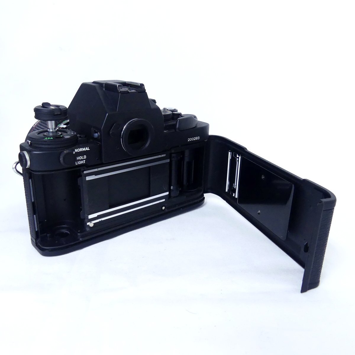 【送料無料】 Canon キャノン F-1 + FD 85mm F1.2 L フィルムカメラ 一眼レフ 空シャッターOK USED /2404Cの画像5