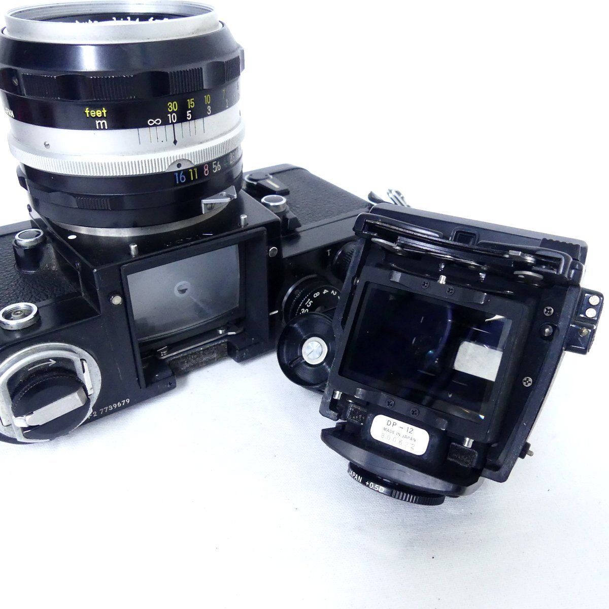 【送料無料】 Nikon ニコン F2 フォトミック AS + NIKKOR-S Auto 50mm F1.4 フィルムカメラ 空シャッターOK USED /2404C_画像6