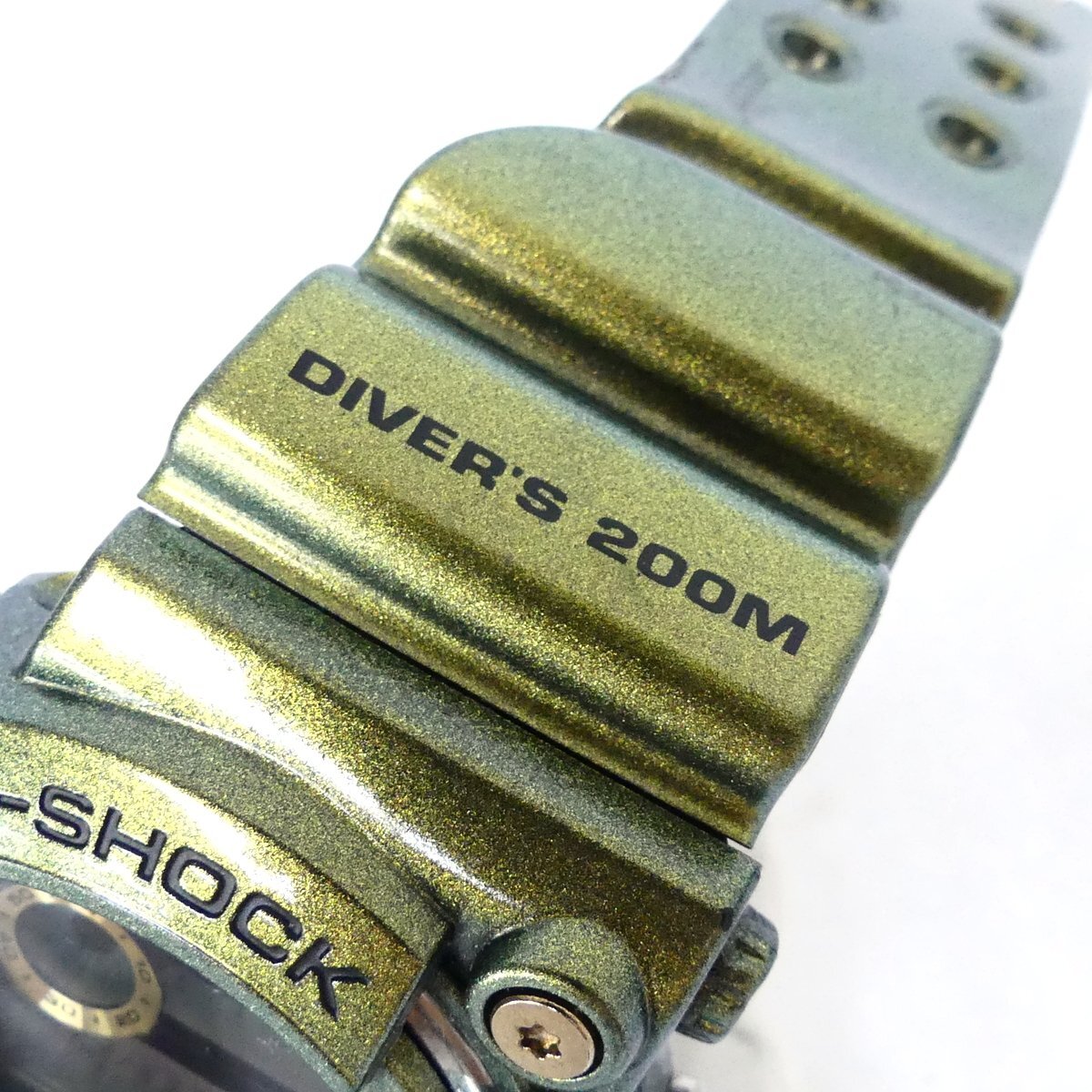 【送料無料】 CASIO カシオ G-SHOCK Gショック FROGMAN フロッグマン GW-200 デジタル 腕時計 動作品 現状 USED /2404C_画像4