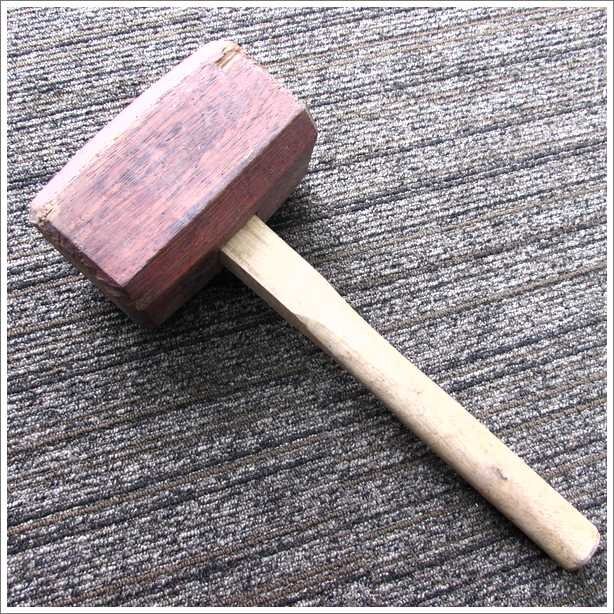  wooden hammer Hammer 90mm USED /2404B