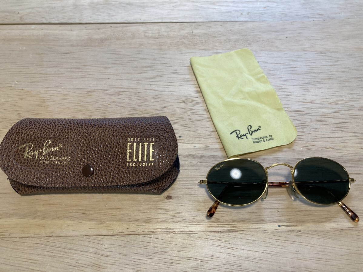 Ray-Ban レイバン B&L BL打刻有り ケース メガネ拭き付き ヴィンテージ USA製_画像1