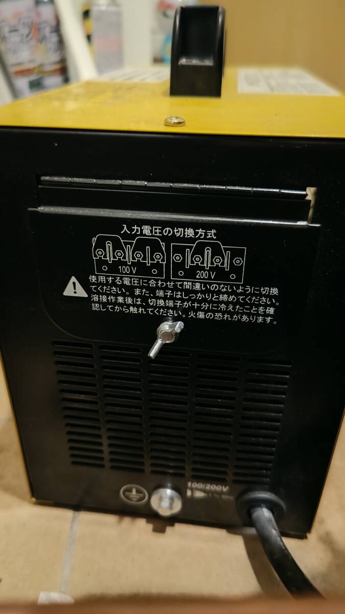 1円スタート スター電器製造(SUZUKID)100V/200V兼用 交流アーク溶接機 スターク120 50Hz SSC-121の画像7