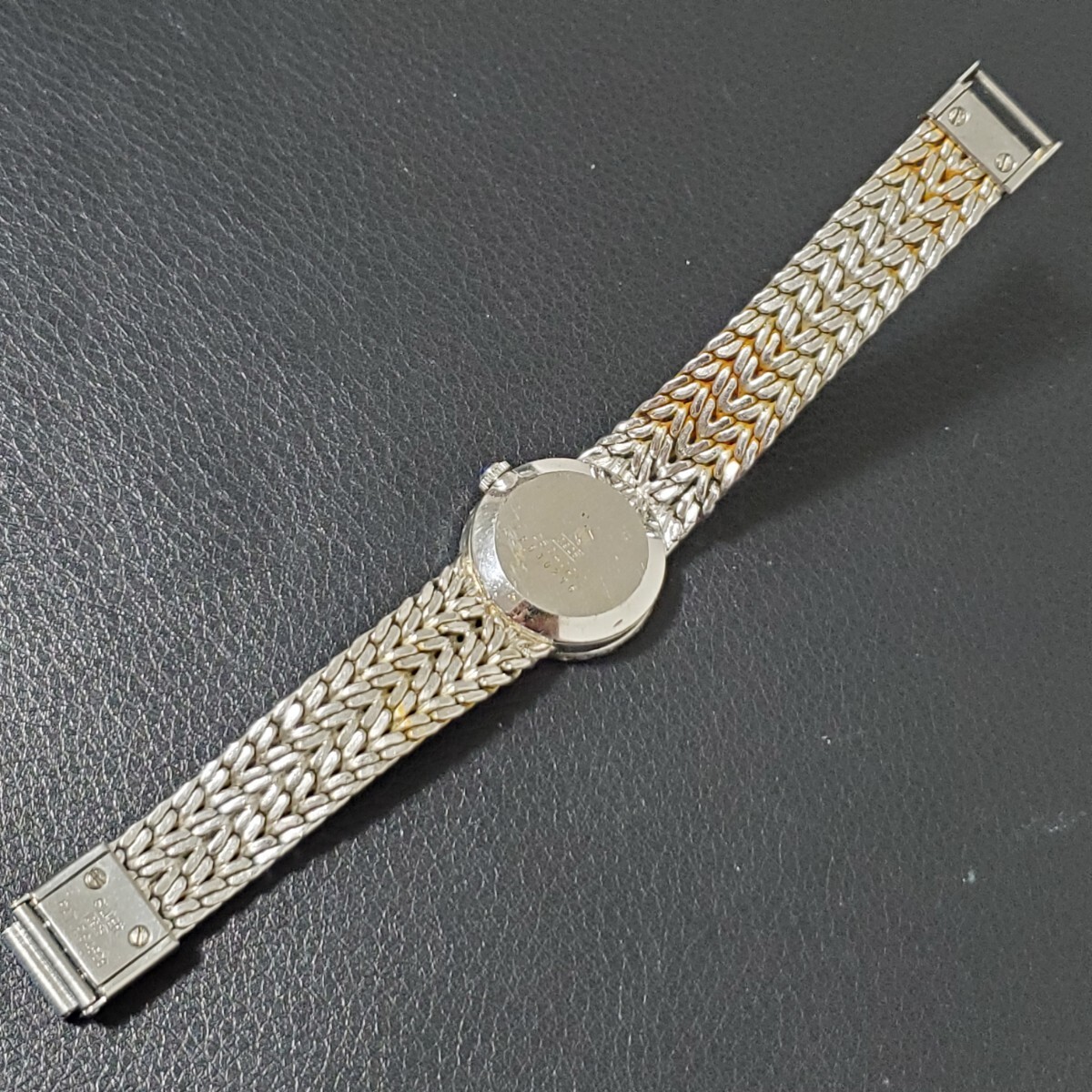 1円〜WALTHAM ウォルサム SILVER BRACELET クォーツ レディース腕時計 SV925 総重量44.8g 029の画像5