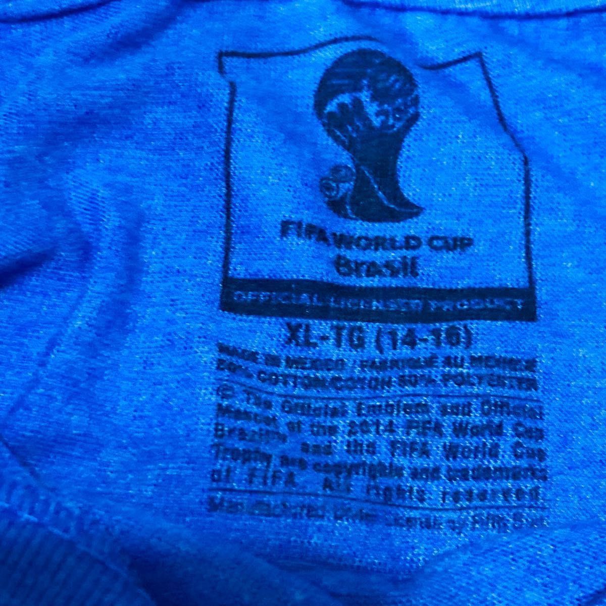 2014FIFAワールドカップ　半袖Tシャツ　サッカー青　GAPポロシャツ白　バラ売り可能