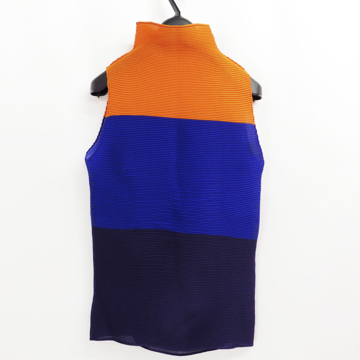 2001 初期 me ISSEY MIYAKE MULTI COLOR BLOCK PLEATS TOP ミー イッセイミヤケ マルチ バイカラー プリーツ トップ プリーツプリーズの画像2