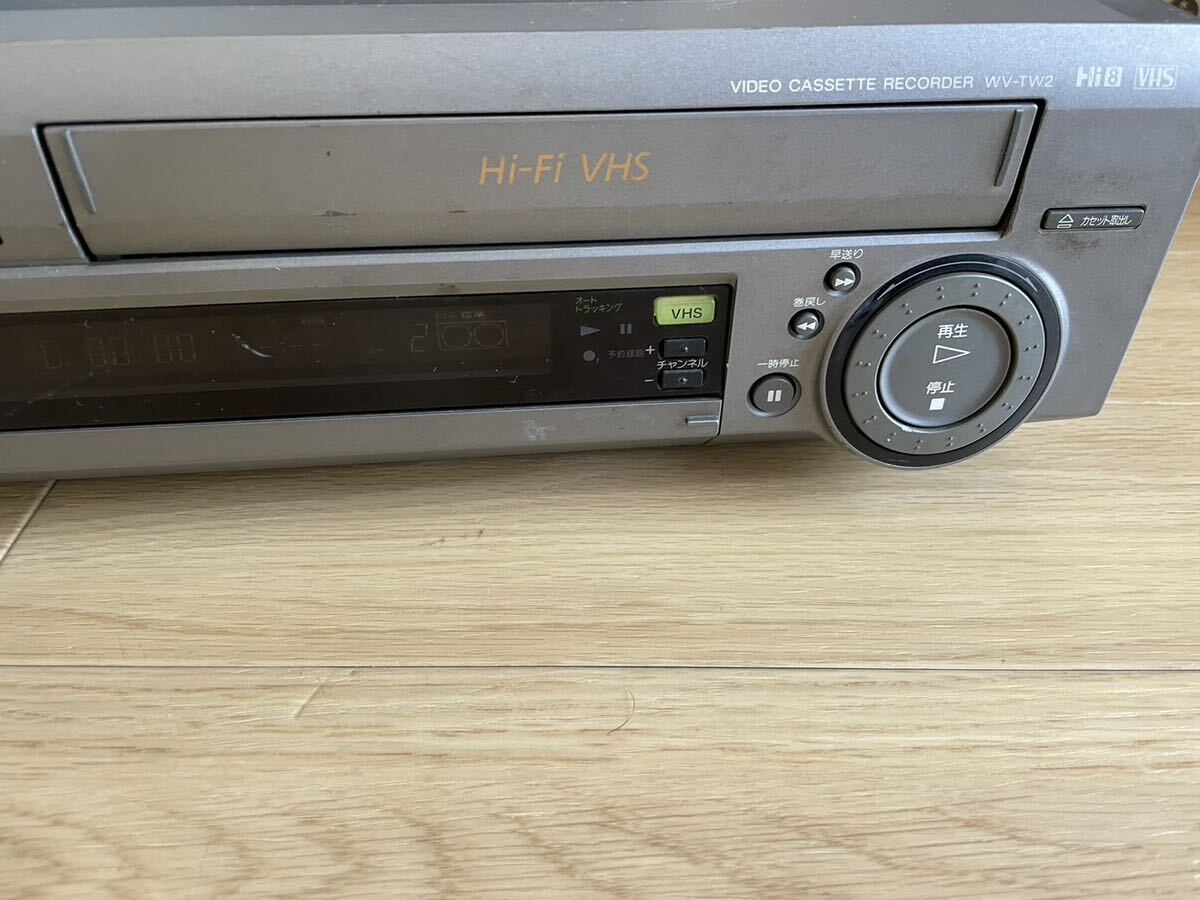 A94 SONY Hi8/VHS Wデッキ WV-TW2 ビデオデッキ 中古 現状品 の画像5