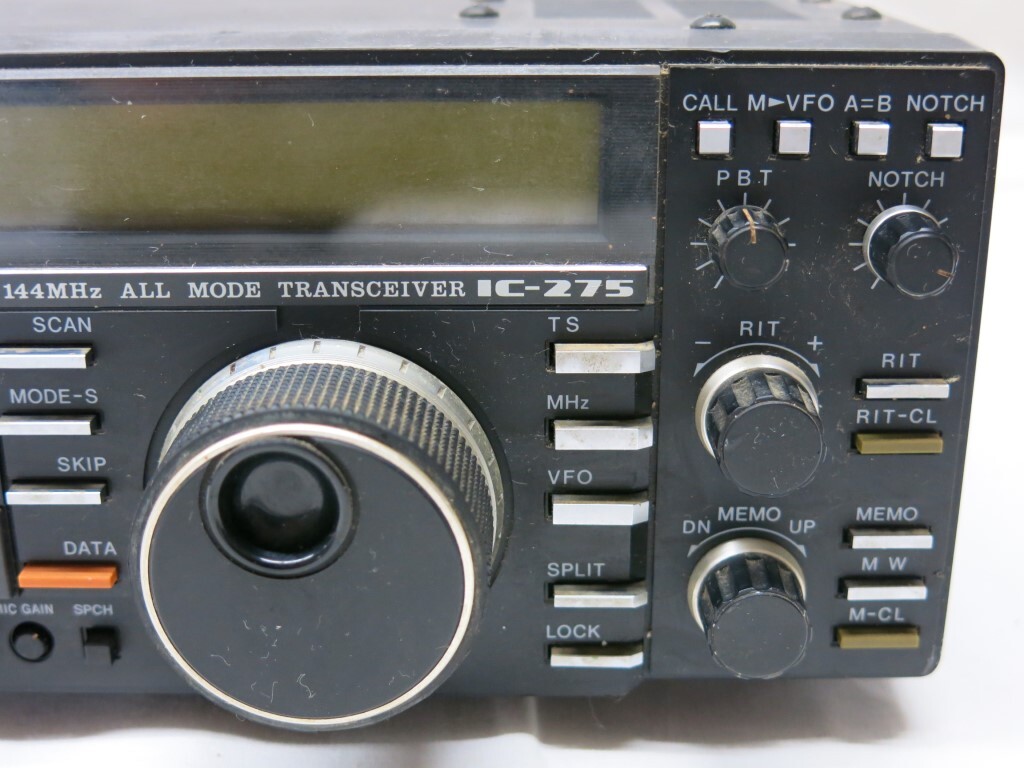 04K117 レトロ ICOM アイコム 144MHz オールモード トランシーバー 無線機 [IC-275] 未確認 ジャンク 部品取りなどに 売り切りの画像4