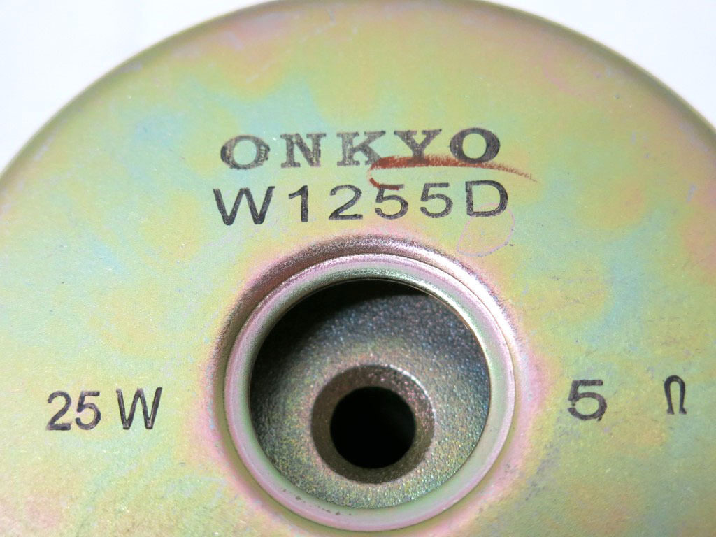 04K144 ONKYO オンキョー スピーカーユニット ネジ付属 [25W 5Ω 04K144 ONKYO オンキョー スピーカーユニット ネジ付属 [25W 5Ω