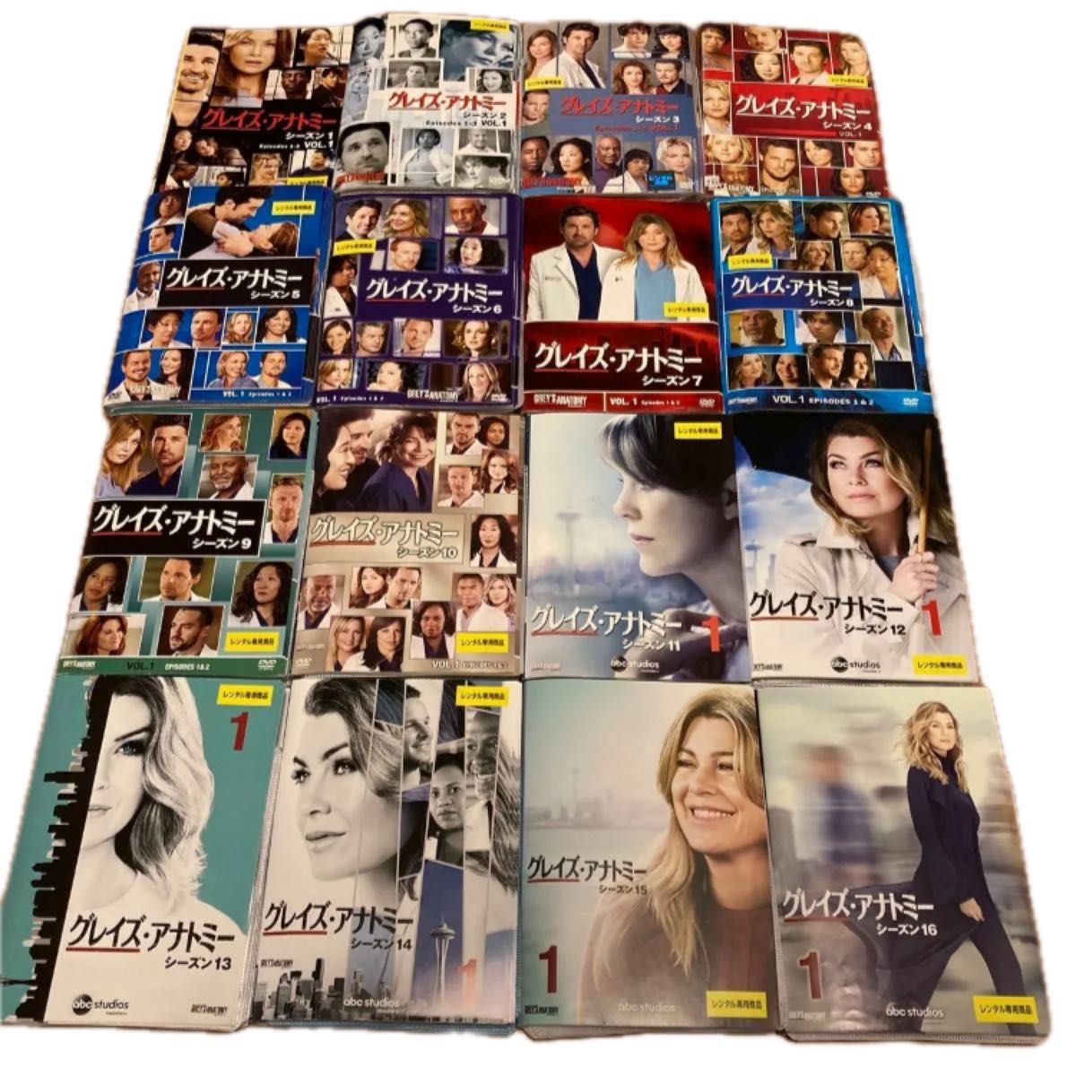 グレイズ・アナトミー シーズン1〜16 DVD 全180巻 ☆大人気海外ドラマ グレイズ・アナトミー シーズン1〜16 DVD 全180巻 ☆大人気海外ドラマ