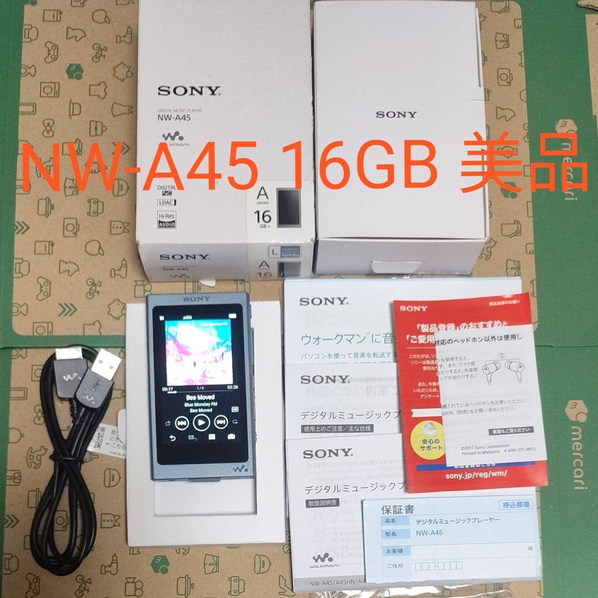 SONY WALKMAN NW-A45 16GB  ソニー ウォークマン 美品