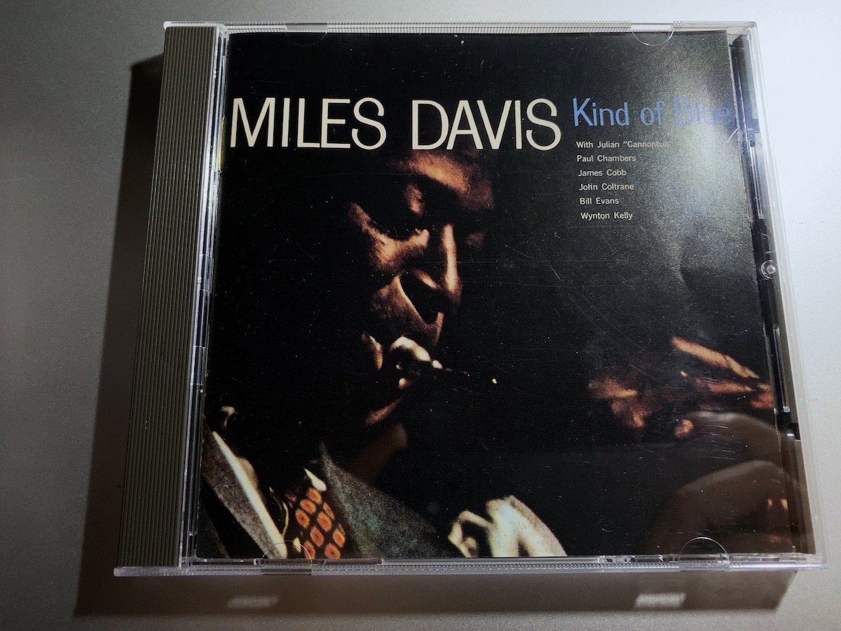 廃盤CD MILES DAVIS マイルス・デイビス KIND OF BLUE カインド・オブ・ブルー 35DP-62 国内初期3500円盤 CSR刻印の画像1