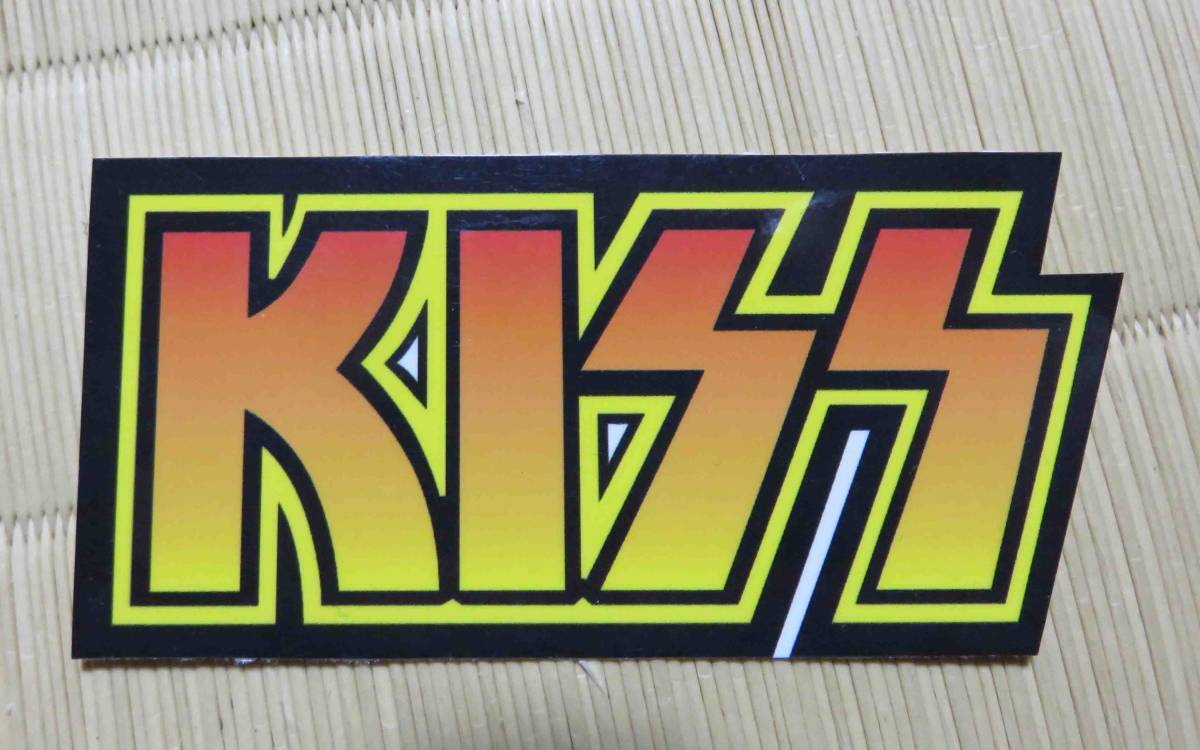 『２枚セット』■黄KS英語　英語ロゴ◆新品　キッス　KISS　アメリカ　ハードロック・バンド　ステッカー■激渋　DIY◆音楽　ミュージック_画像7