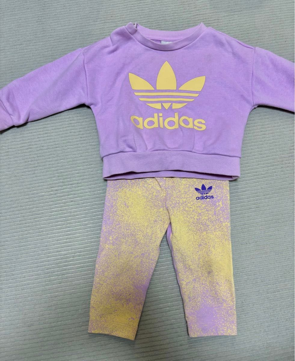 adidas  トレーナー スウェット 子供服 アディダス ジャージ セットアップ