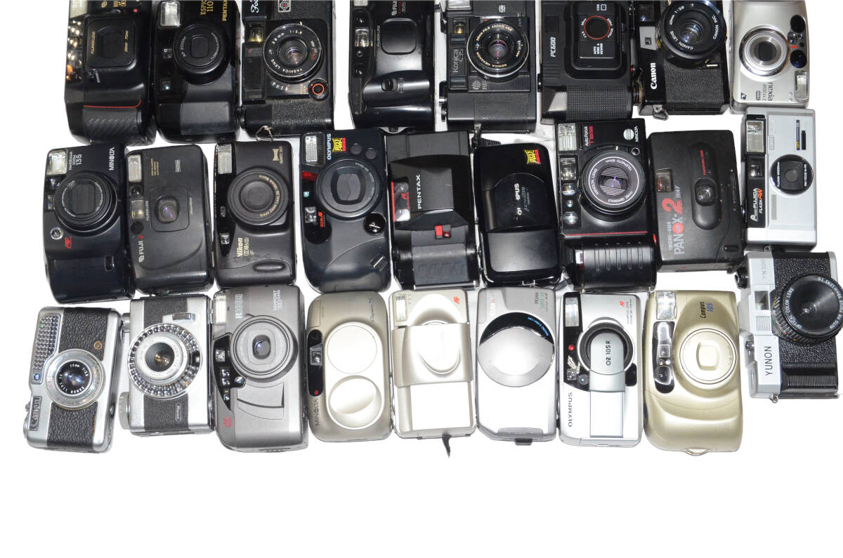 フィルムカメラ コンパクトフィルムカメラ レンジファインダー まとめて まとめ売り 色々 大量 ジャンク#099902_画像2