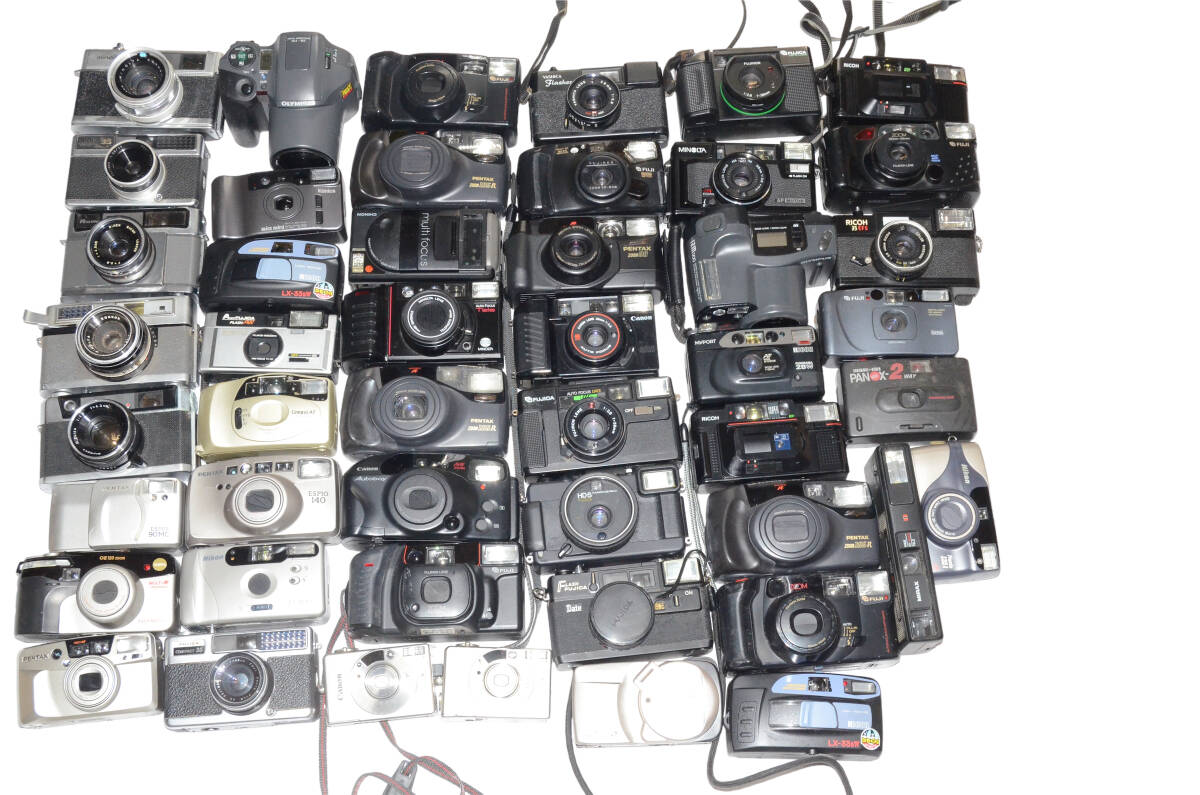 フィルムカメラ コンパクトフィルムカメラ レンジファインダー まとめて まとめ売り 色々 大量 ジャンク#099909_画像1