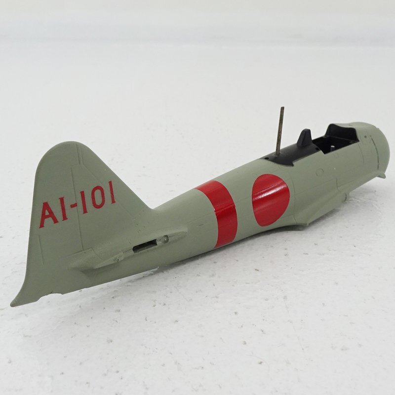 ★中古★マルシン工業 1/48 零式艦上戦闘機 21型 空母 赤城 第一中隊 AI-101号機 マルシン金属製キットモデルシリーズ★【TY727】の画像4