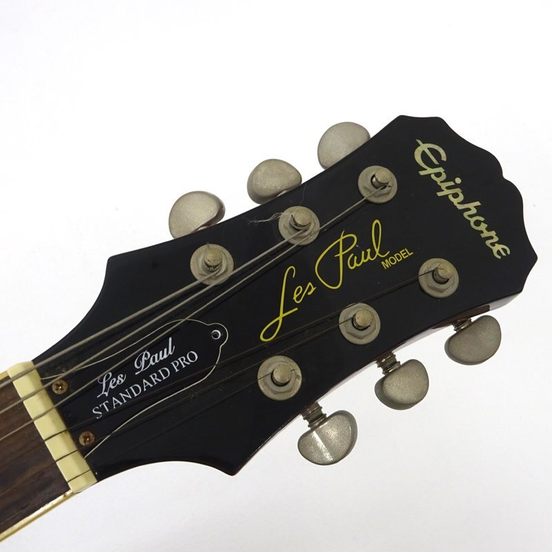 ★ジャンク★Epiphone Les Paul Standard Pro エレキギター（エピフォン/レスポール/スタンダードプロ/ギター/楽器）★【MU471】の画像5