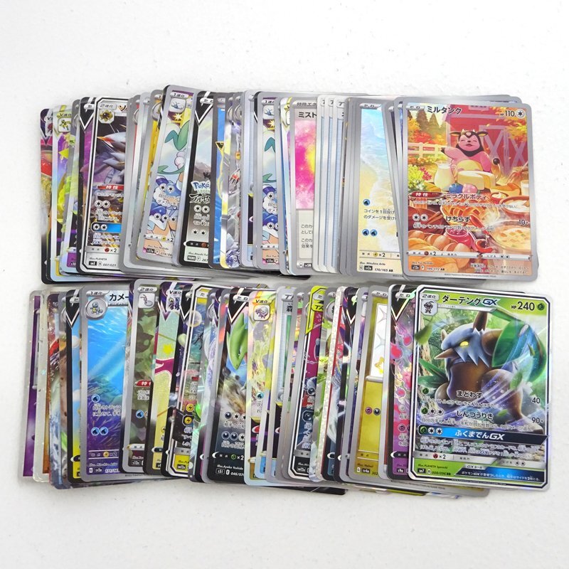 ★中古★ポケモンカード 傷みカード 大量まとめ売り SR,SSR,RRR,RR,AR 計99枚（シブヤのピカチュウ/カイオーガEX/ポケカ）★【CA362】_画像1