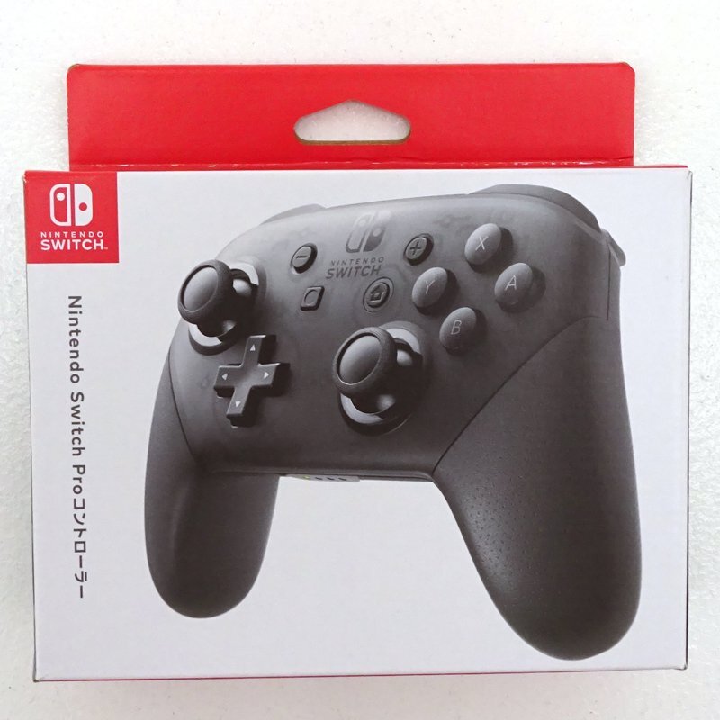 ★未使用★Nintendo Switch Proコントローラー (スイッチ)★【GM643】_画像1