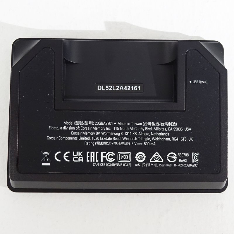 ★中古★Elgato STREAM DECK MK.2 black 10GBA9900-JP エルガト ストリームデッキ(ショートカットキーボード)★【HD403】の画像5