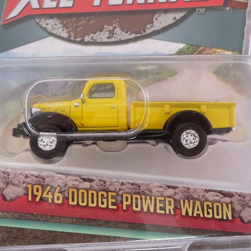 ★未開封★グリーンライト ミニカー All Terrain 2台セット (1946 Dodge Power Wagon/1990 CHEVROLET SUBURBAN/ミニカー)★【TY726】の画像4