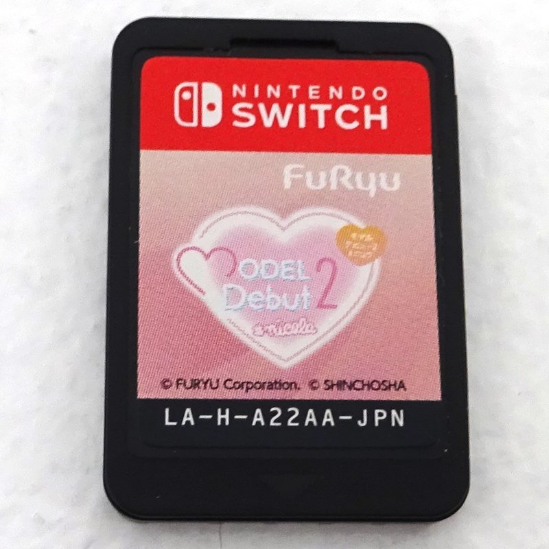 ★中古★Nintendo Switch ニンテンドースイッチ ソフト MODEL Debut2 #nicola/モデルデビュー2 ニコラ（任天堂/1円～)★【GM646】の画像4