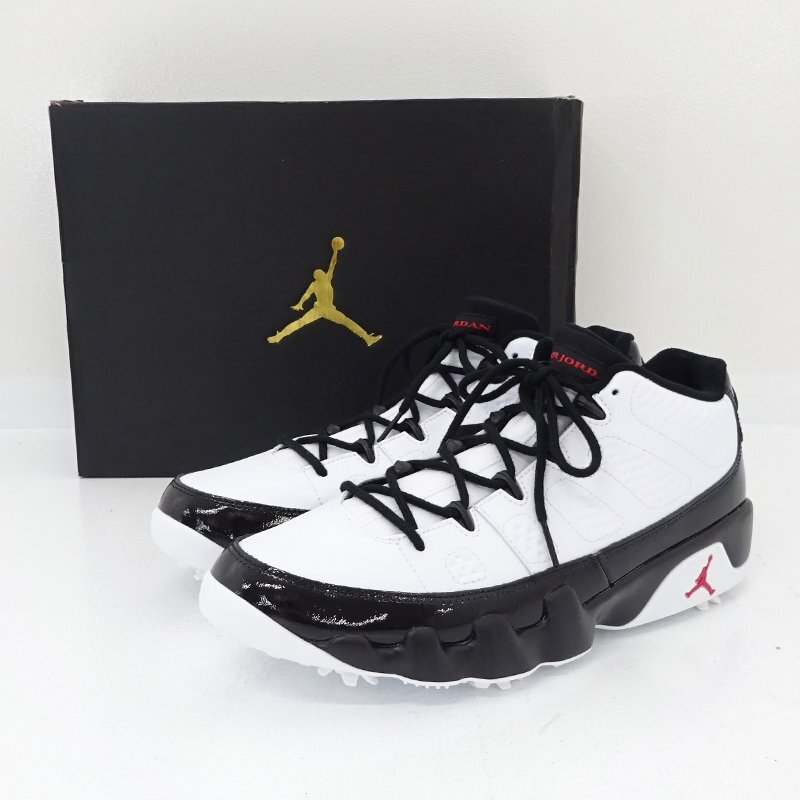 ★未使用★【箱傷み大】NIKE(ナイキ) AIR JORDAN 9 G エア ジョーダン ゴルフシューズ 29.0cm US11 FJ5934-100★【AP126】の画像1