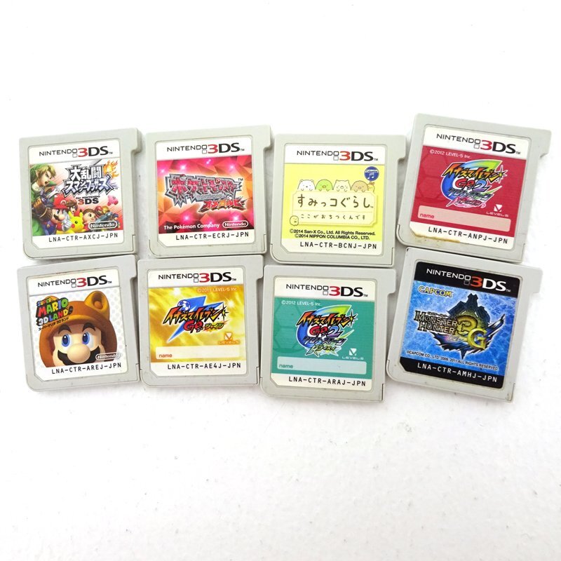 * Junk *3DS soft ROM only soft only set sale total 80 pcs set -ply . have operation not yet verification *[GM609]
