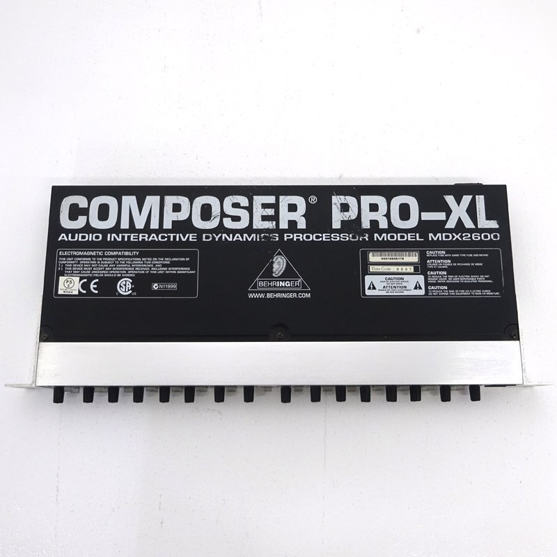 * б/у *BEHRINGER(. Lynn ga-)COMPOSER PRO-XL MDX2600 компрессор Dyna Miku s процессор (PA оборудование / музыкальные инструменты )*[MU472]