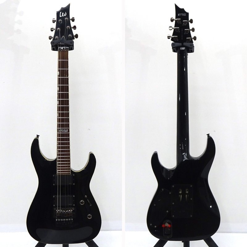 ★ジャンク★ESP Ltd H-351 エレキギター ブラック 現状渡し（ギター/楽器）★【MU471】の画像3