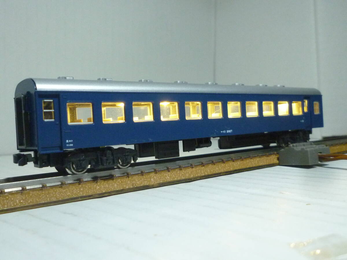 KATO　カトー　国鉄10系客車　ナハ１１　室内灯装備_画像3