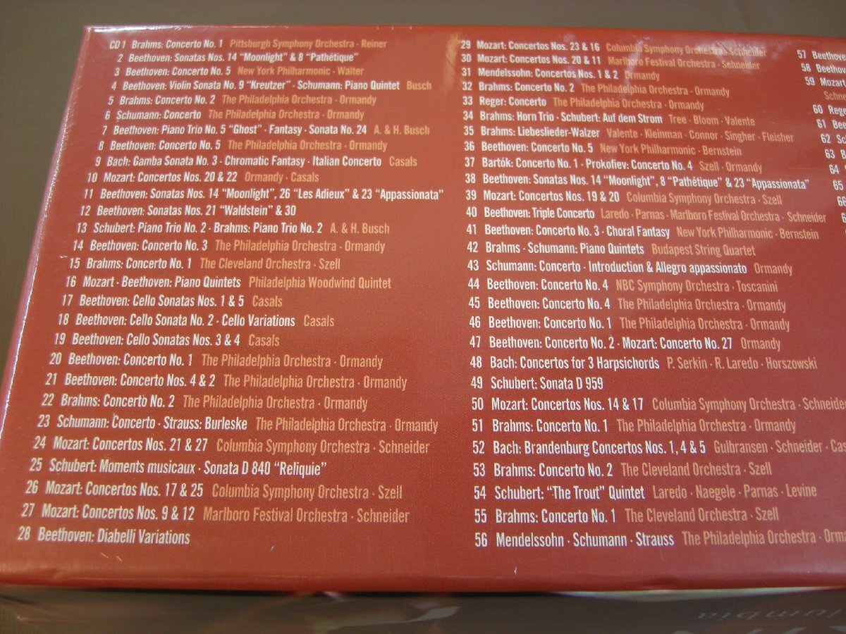 ★[SONY 88985404062 未開封 Factory sealed] RUDOLF SERKIN The Complete Columbia Album Collectionの画像5