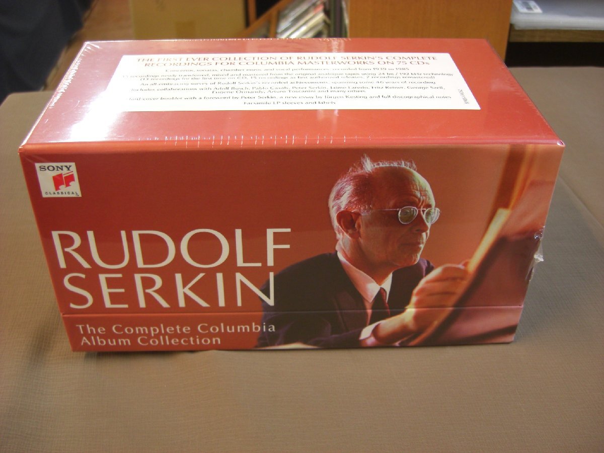 ★[SONY 88985404062 未開封 Factory sealed] RUDOLF SERKIN The Complete Columbia Album Collectionの画像1