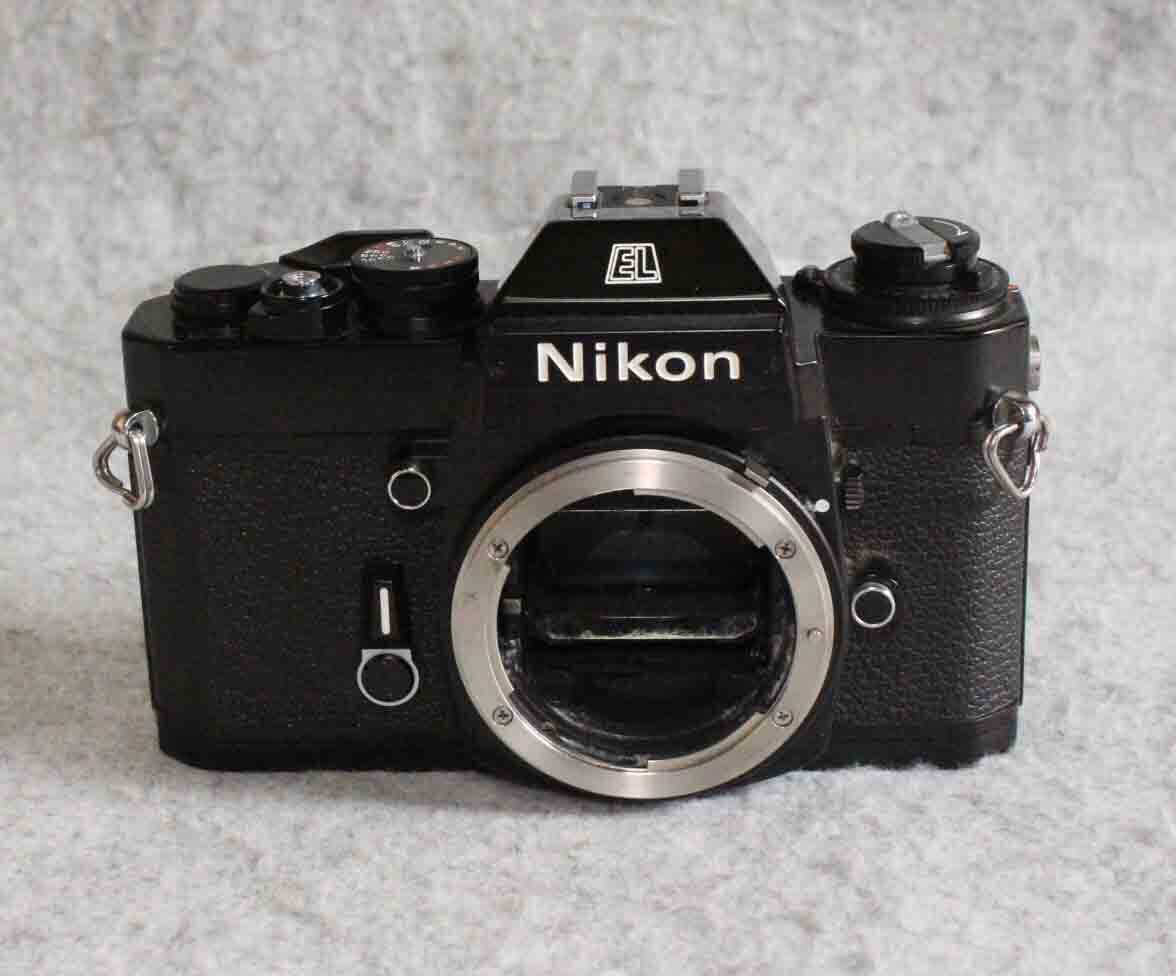 [is303]カメラ Nikon EL2 black　ニコン　el2 ブラック　ボディ　 一眼レフ　body　 camera　_画像1