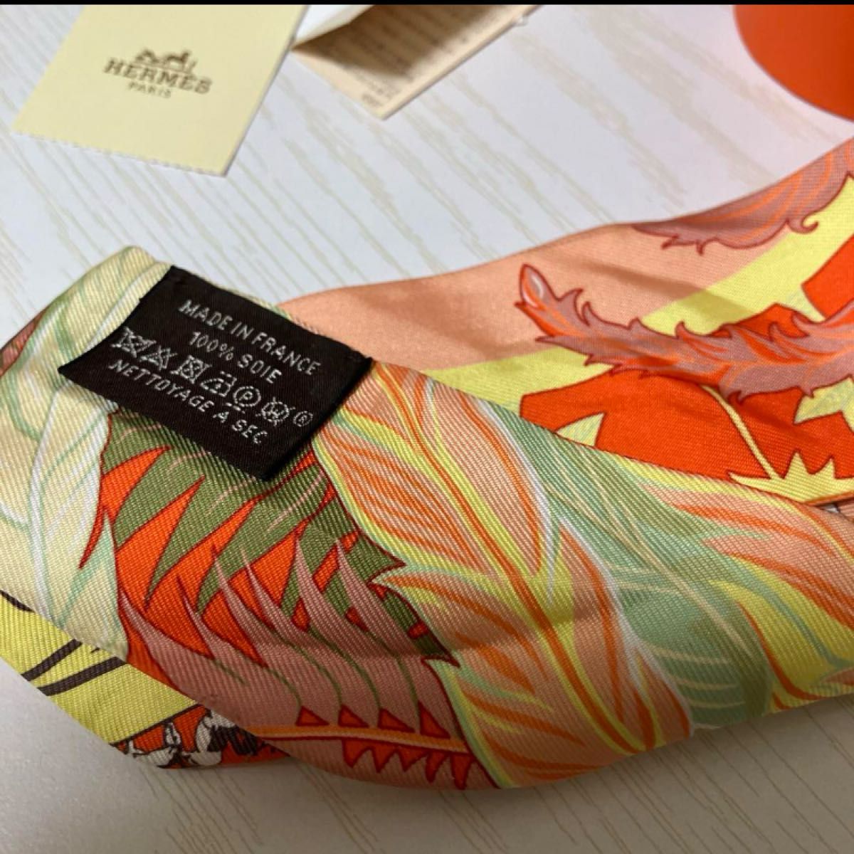 売約済 エルメス ツイリー シュヴァルフェニックス 国内直営店 売約済 エルメス ツイリー シュヴァルフェニックス 国内直営店