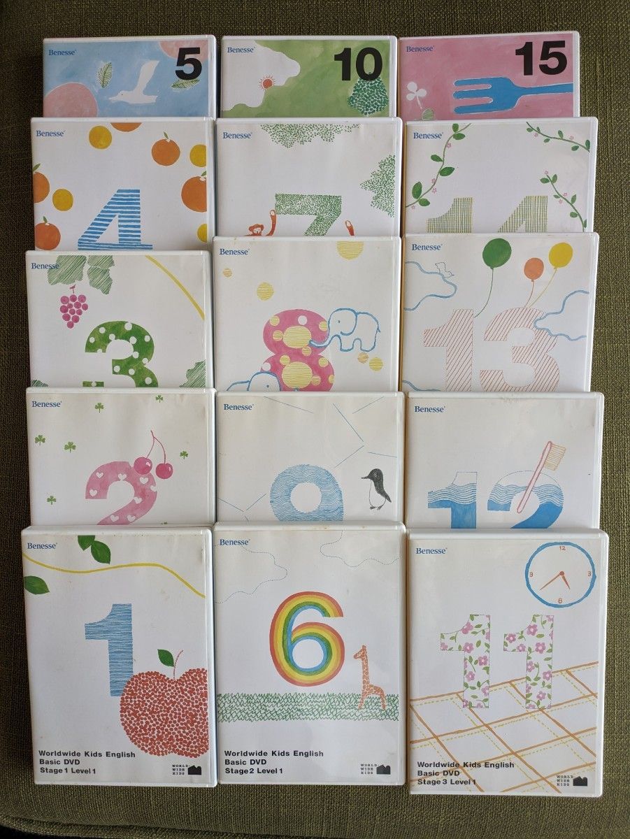 ワールドワイドキッズ DVD Stage1 2 3 ベネッセ 英語教材 ワールドワイドキッズ DVD Stage1 2 3 ベネッセ 英語教材