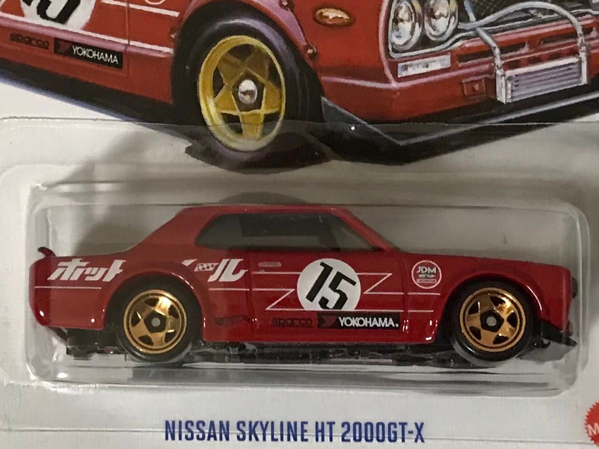 ホットウィール NISSAN SKYLINE 2000 GT-X Hot Wheels 日産 スカイライン Jインポーツ 未開封