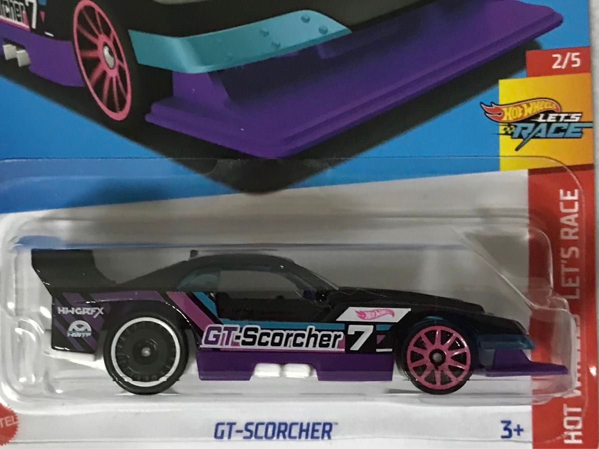 ホットウィール GT-SCORCHER HotWheels GTスコーチャー LET’S RACE NETFLIX 未開封