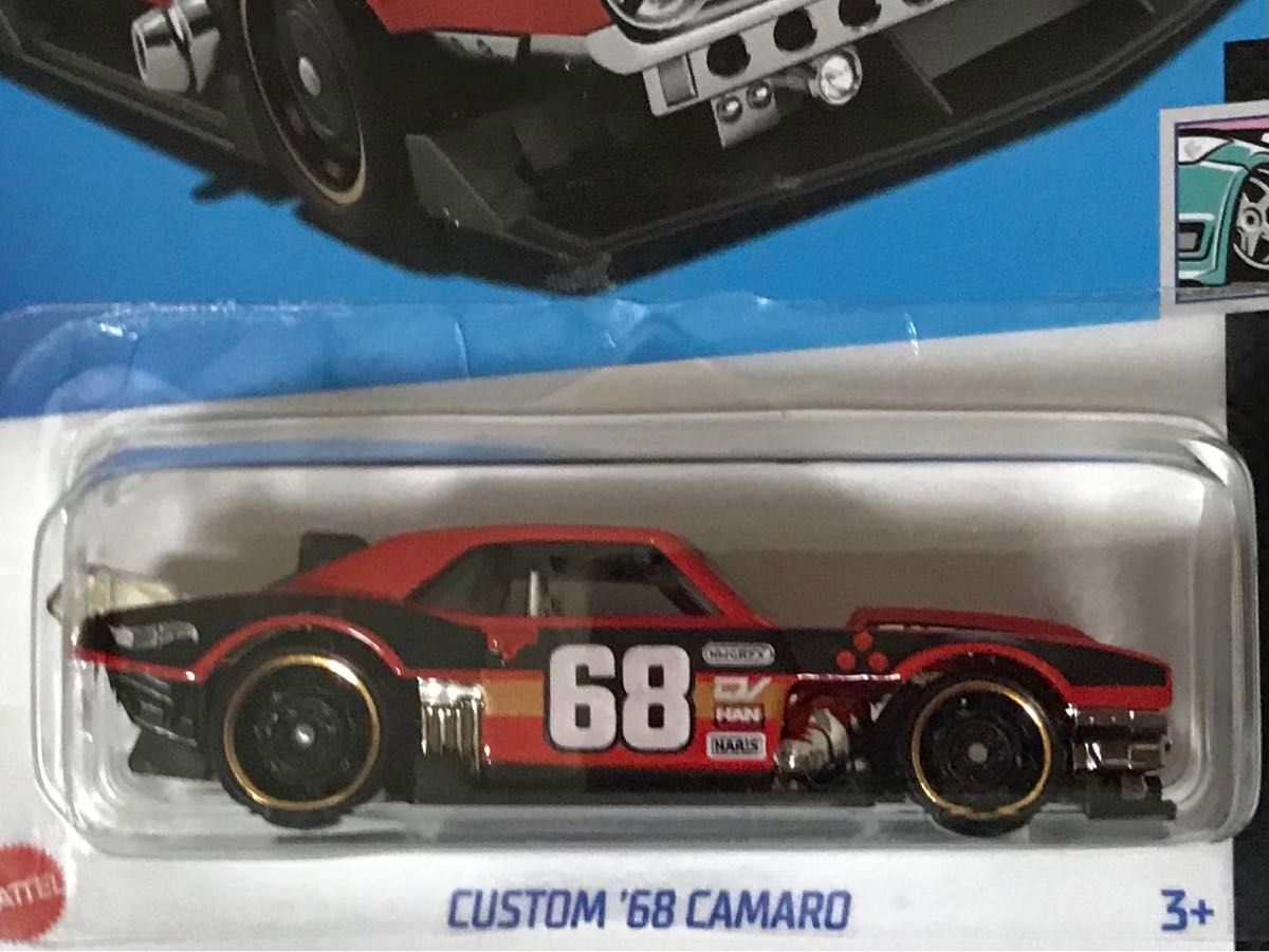 ホットウィール CUSTOM ’68 CAMARO HotWheels カスタム カマロ シボレー CHEVROLET 未開封