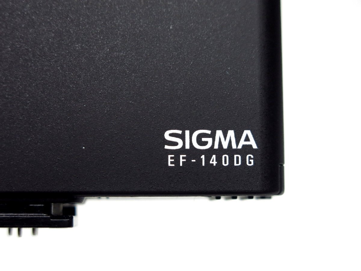 SIGMA シグマ EF-140DG SA-STTL 1001469 ストロボ フラッシュ スピードライト 袋付き 66の画像2