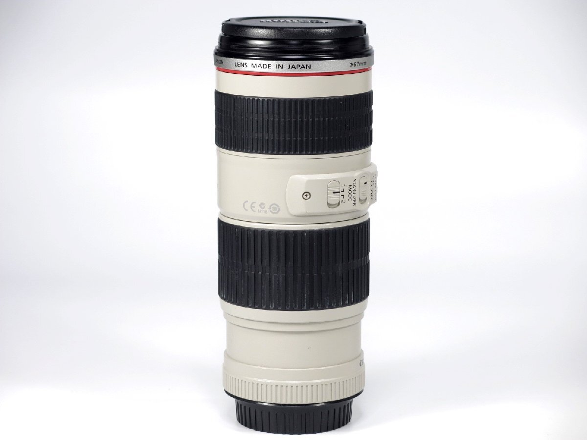 Canon キャノン EF 70-200mm Φ67mm F4 L IS USM IMAGE STABILIZER ULTRASONIC ウルトラソニック ズームレンズ フィルター 箱付き 80の画像5