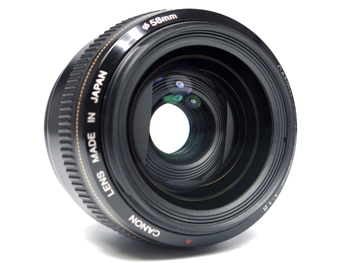 Canon キャノン EF 28mm 1:1.8 Φ58mm ULTRASONIC ウルトラソニック レンズ レンズフード フィルター ケース付き 74の画像9