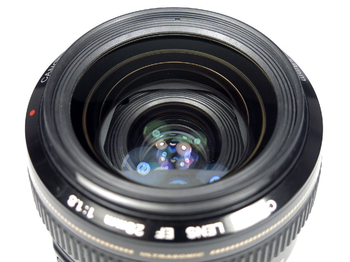 Canon キャノン EF 28mm 1:1.8 Φ58mm ULTRASONIC ウルトラソニック レンズ レンズフード フィルター ケース付き 74の画像6